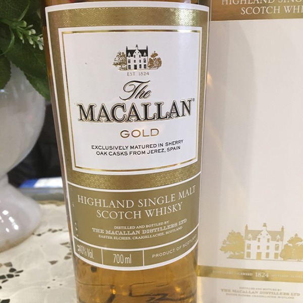 giá rượu Macallan Gold